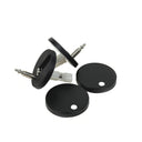 Toilet Seat Hinge Bolts in Matte Black (for BAI 1005)