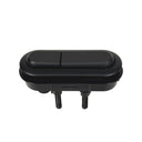 Toilet Flush Buttons in Matte Black (for BAI 1009, 1011)