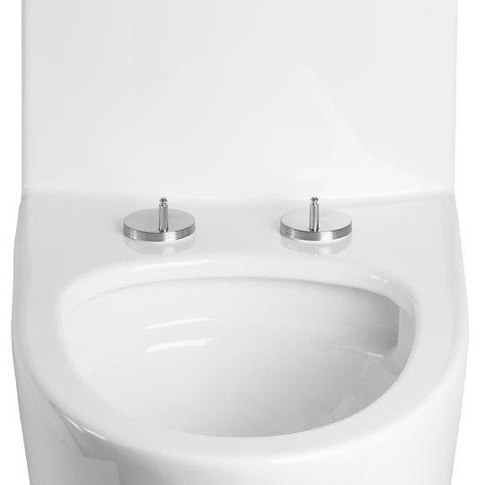 BAI 1011 Contemporary Toilet – One Piece Dual Flush with Soft-Close Seat (10-inch Rough-In)