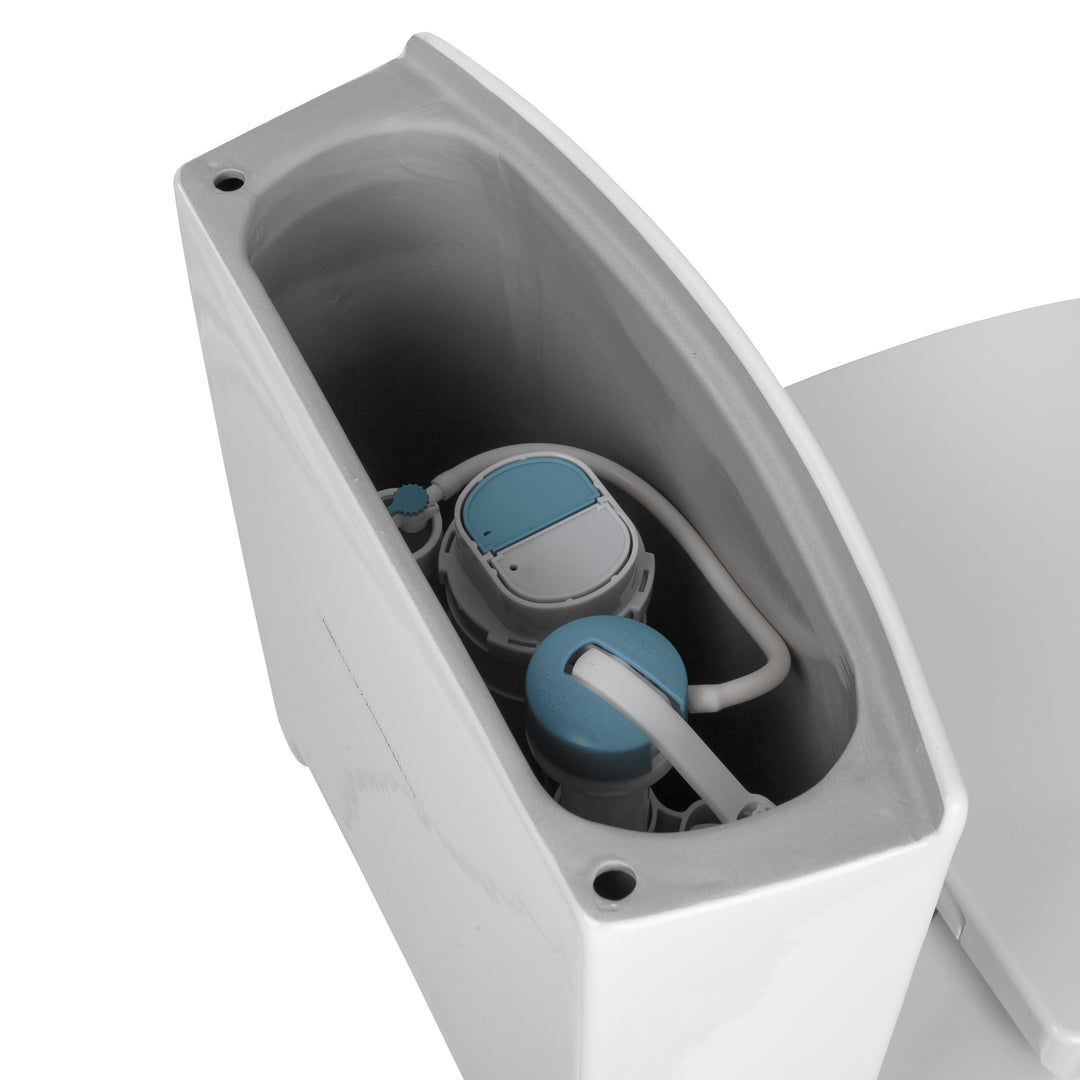 BAI 1011 Contemporary Toilet – One Piece Dual Flush with Soft-Close Seat (10-inch Rough-In)