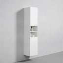 BAI Monza 16-inch Floating Bathroom Side Cabinet with Two Reversible Doors