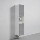 BAI Monza 16-inch Floating Bathroom Side Cabinet with Two Reversible Doors