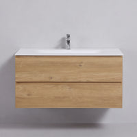 BAI Sonoma 42-inch Floating Bathroom Vanity with Matte White Sink