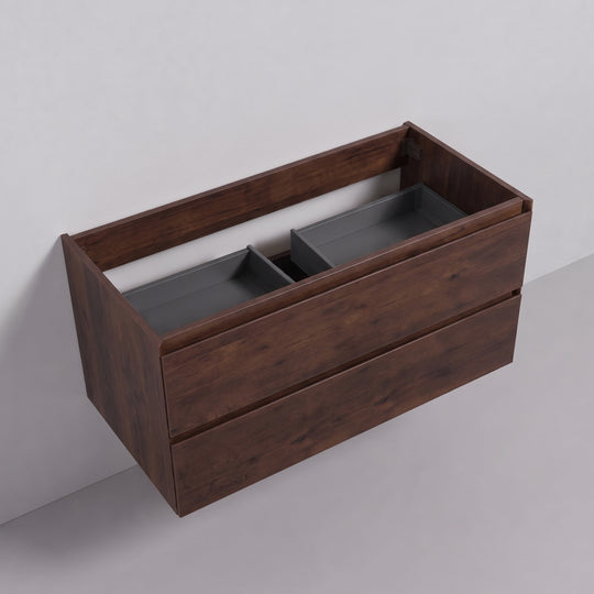 BAI Sonoma 42-inch Floating Bathroom Vanity with Matte White Sink