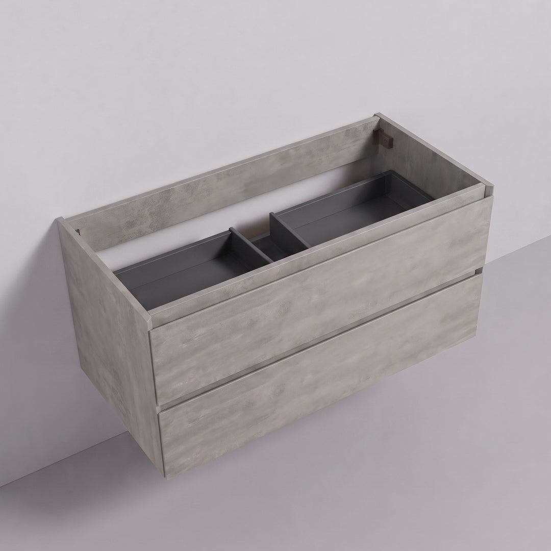 BAI Sonoma 42-inch Floating Bathroom Vanity with Matte White Sink