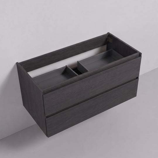 BAI Sonoma 42-inch Floating Bathroom Vanity with Matte White Sink
