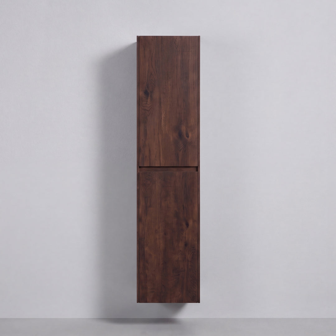 BAI Sonoma 16-inch Floating Bathroom Side Cabinet with Two Reversible Doors