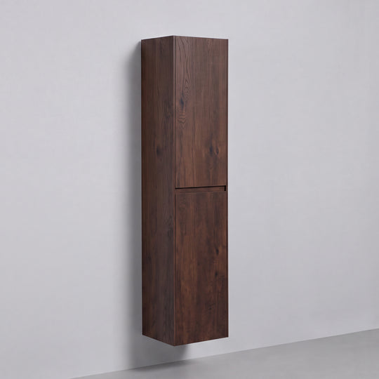 BAI Sonoma 16-inch Floating Bathroom Side Cabinet with Two Reversible Doors