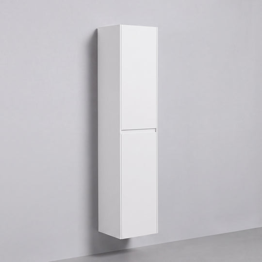 BAI Sonoma 16-inch Floating Bathroom Side Cabinet with Two Reversible Doors
