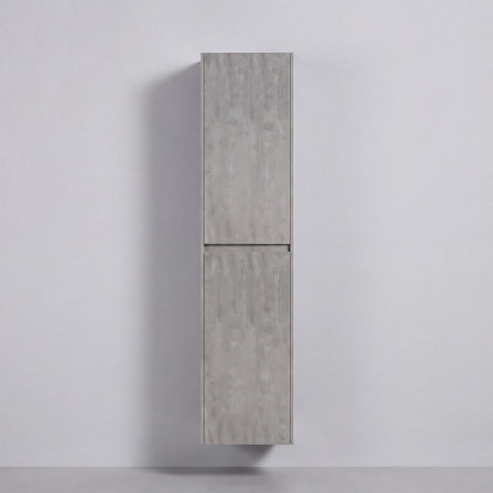 BAI Sonoma 16-inch Floating Bathroom Side Cabinet with Two Reversible Doors