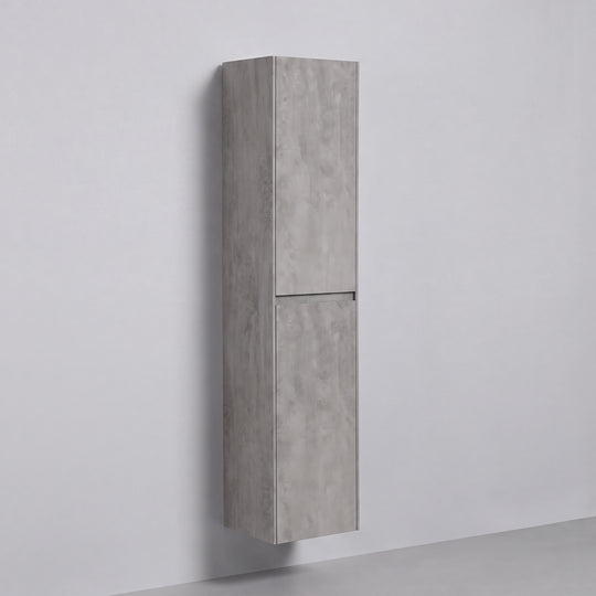 BAI Sonoma 16-inch Floating Bathroom Side Cabinet with Two Reversible Doors