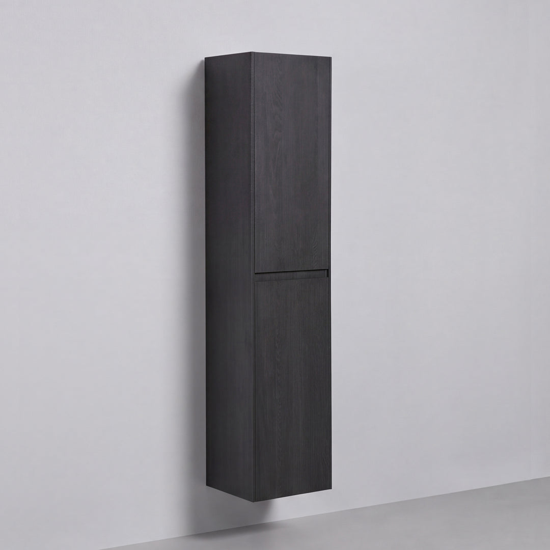 BAI Sonoma 16-inch Floating Bathroom Side Cabinet with Two Reversible Doors