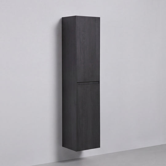 BAI Sonoma 16-inch Floating Bathroom Side Cabinet with Two Reversible Doors