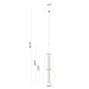 BAI 1300 Stained Glass 6" Pendant Light with Integrated LED