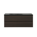 BAI Spa 47-inch Floating Bathroom Vanity with Matte Black Sink