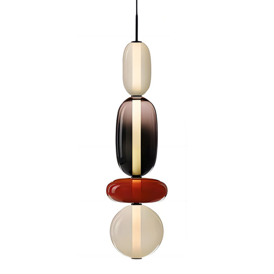 BAI 1302 Stained Glass 7" Pendant Light with Integrated LED
