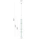 BAI 1302 Stained Glass 7" Pendant Light with Integrated LED