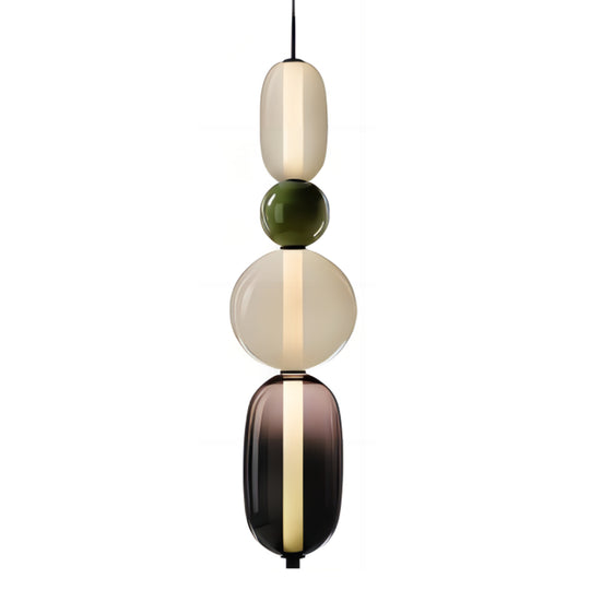 BAI 1303 Stained Glass 6" Pendant Light with Integrated LED
