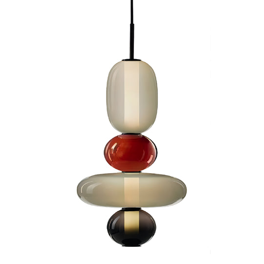 BAI 1304 Stained Glass 7" Pendant Light with Integrated LED