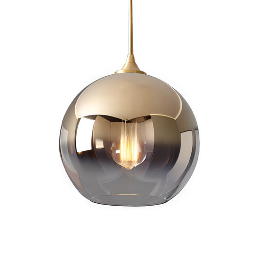 BAI 1305 Stained Glass Round 8" Pendant Light with Integrated LED