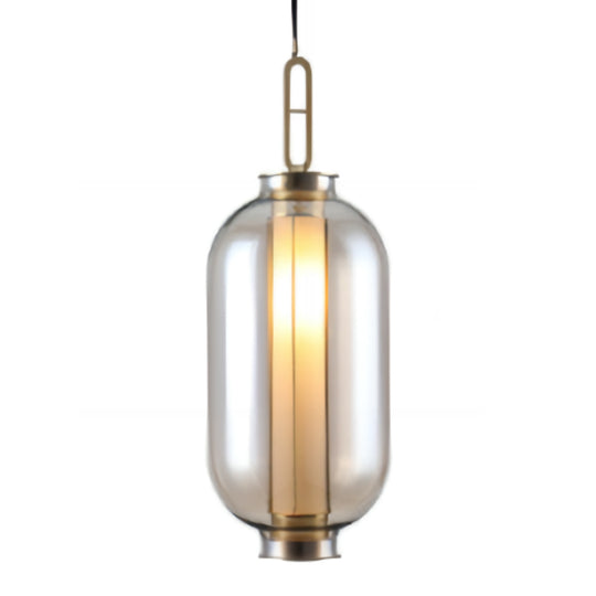 BAI 1309 Glass Metal 7" Pendant Light with Integrated LED