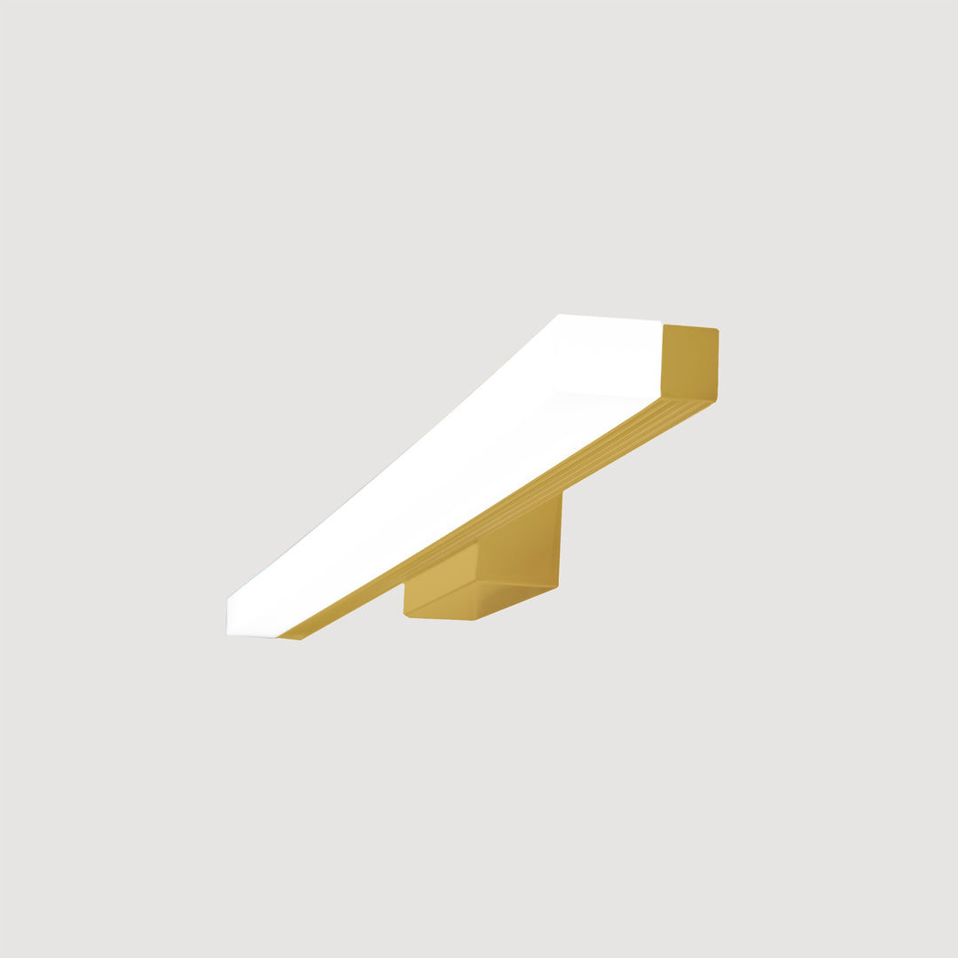 BAI 1316 LED 32" Mirror Lamp in Brushed Gold Finish