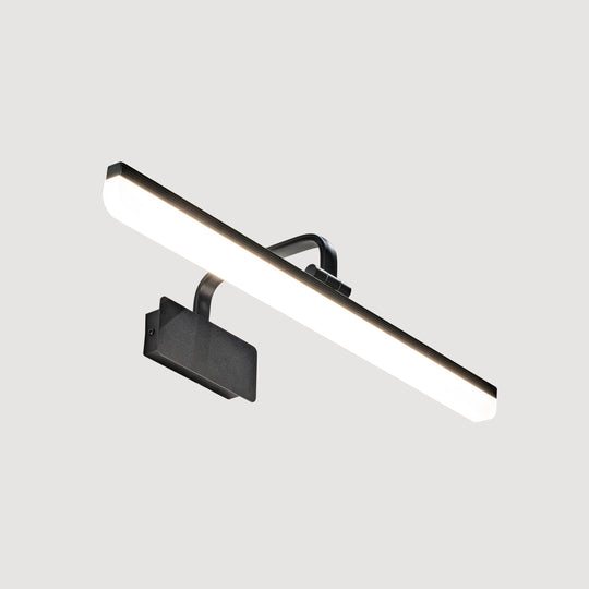 BAI 1321 LED 24" Mirror Lamp in Matte Black Finish