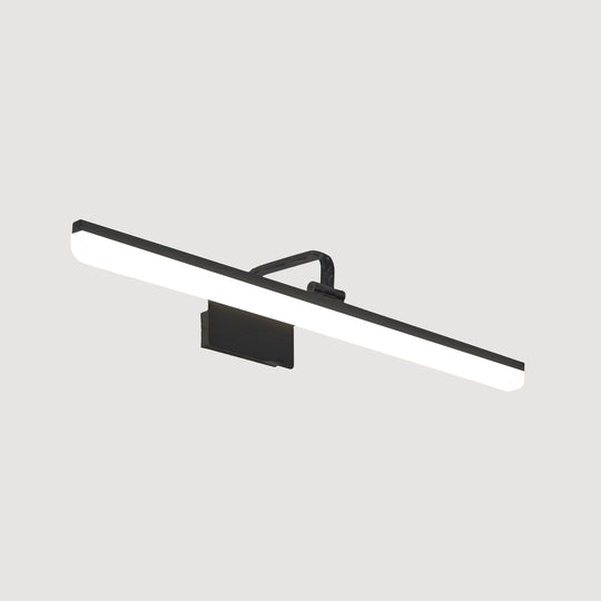 BAI 1322 LED 32" Mirror Lamp in Matte Black Finish