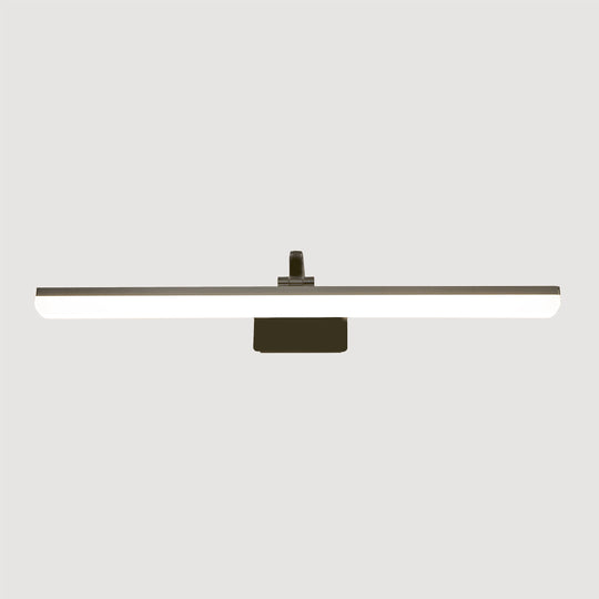BAI 1322 LED 32" Mirror Lamp in Matte Black Finish