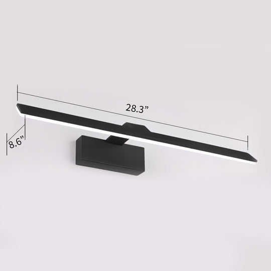 BAI 1323 LED 28" Mirror Lamp in Polished Chrome Finish