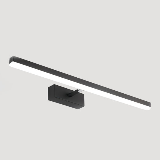 BAI 1326 LED 24" Mirror Lamp in Matte Black Finish