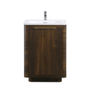 BAI Imola 24-inch Freestanding Bathroom Vanity with Gloss White Sink