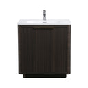 BAI Imola 32-inch Freestanding Bathroom Vanity with Gloss White Sink