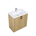 BAI Novo 30-inch Freestanding Bathroom Vanity with Gloss White Sink