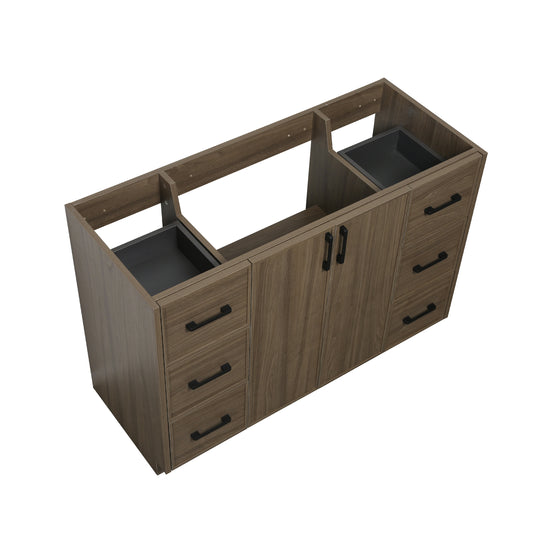 BAI Novo 47-inch Freestanding Bathroom Vanity with Gloss White Sink