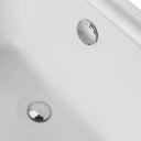 BAI 60-inch Wide Acrylic Alcove Bathtub - Right Side Drain