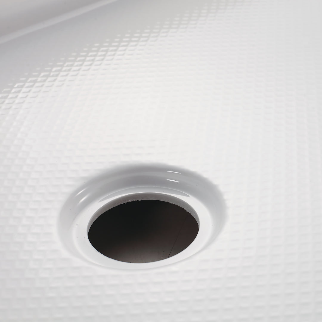 BAI 1630 Acrylic Alcove Soaking Bathtub 60-inches with Left Side Drain