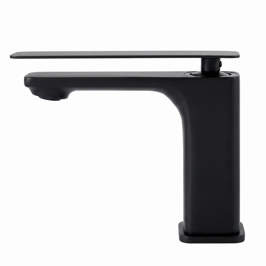 BAI Forma Single Hole Modern Square Bathroom Faucet