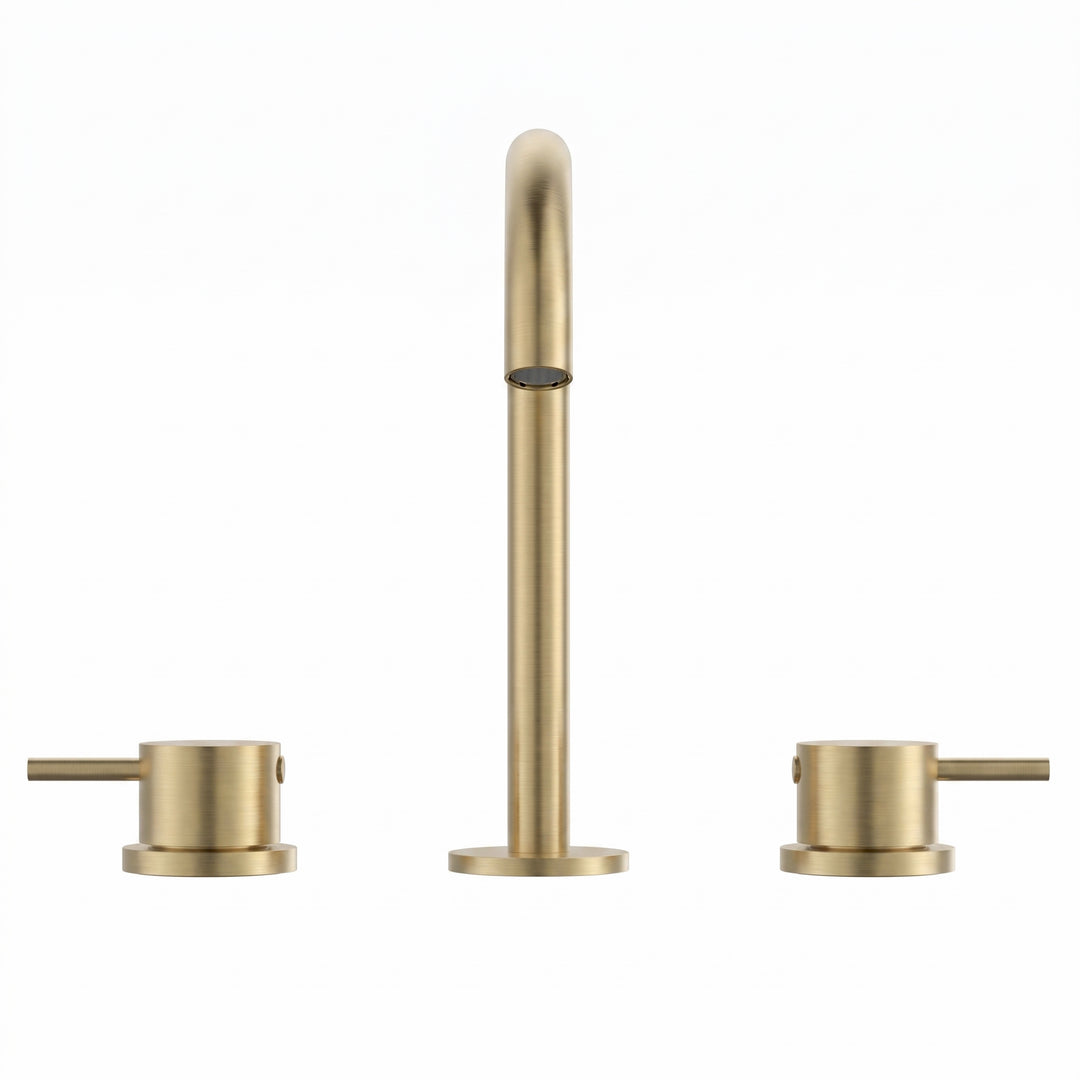 BAI Two Handle Contemporary Bathroom Faucet with 8-inch Widespread