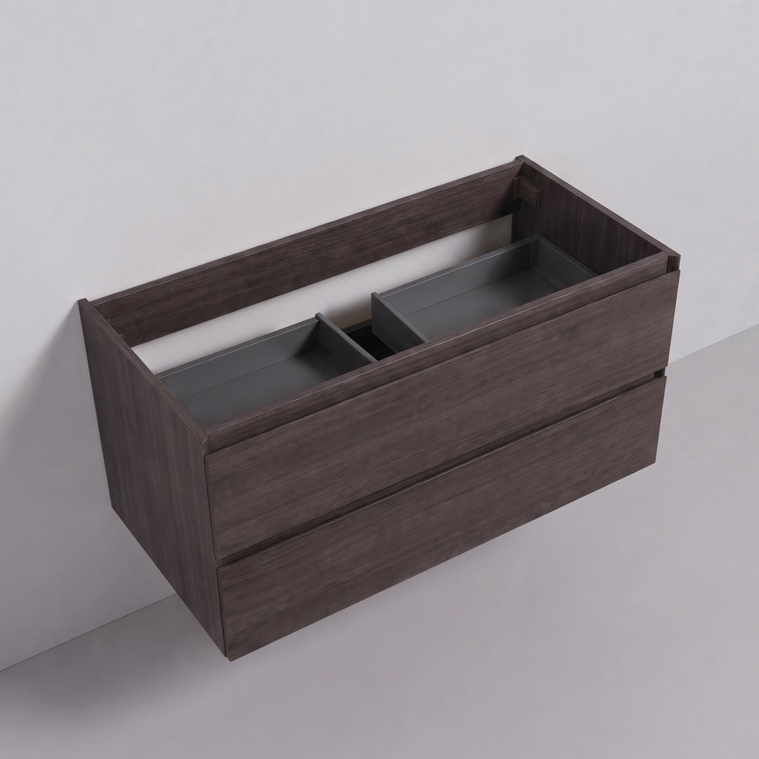 BAI Sonoma 42-inch Floating Bathroom Vanity with Matte White Sink