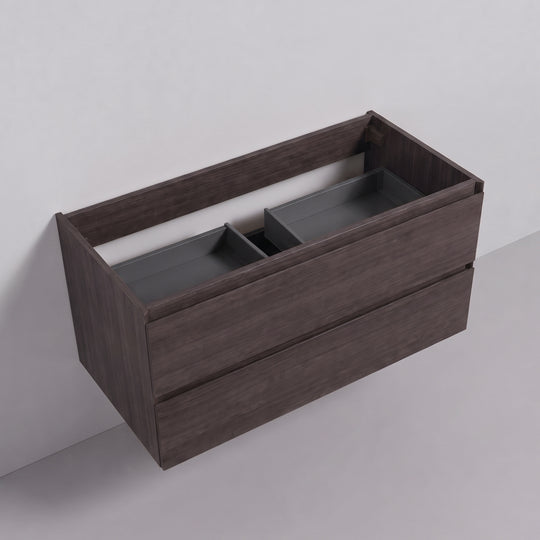 BAI Sonoma 42-inch Floating Bathroom Vanity with Matte White Sink