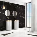 BAI 9068 Marquina Pitch High Gloss Porcelain Tile (48x110)