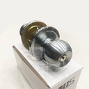 AHS Privacy Door Knob Set (RDTK-02-ET Satin Chrome)