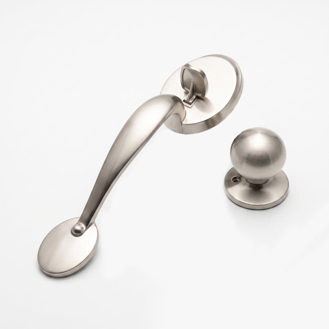 AHS Passage Door Handle Set (DH01 Satin Nickel)