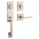 AHS Passage Door Handle Set (DH05 Satin Nickel)