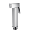 BAI 0145 Modern Square Handheld Bidet Toilet Sprayer in Polished Chrome Finish