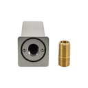 BAI 0148 Solid Brass Wall Mounted Tub Spout in Brushed Nickel Finish