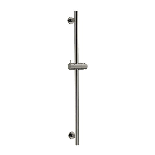 BAI 0153 Handheld Shower Holder Sliding Bar in Brushed Nickel Finish