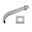 BAI 0155 Solid Brass Wall Mounted Tub Spout in Brushed Nickel Finish