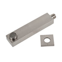 BAI 0156 Solid Brass Wall Mounted Tub Spout in Brushed Nickel Finish